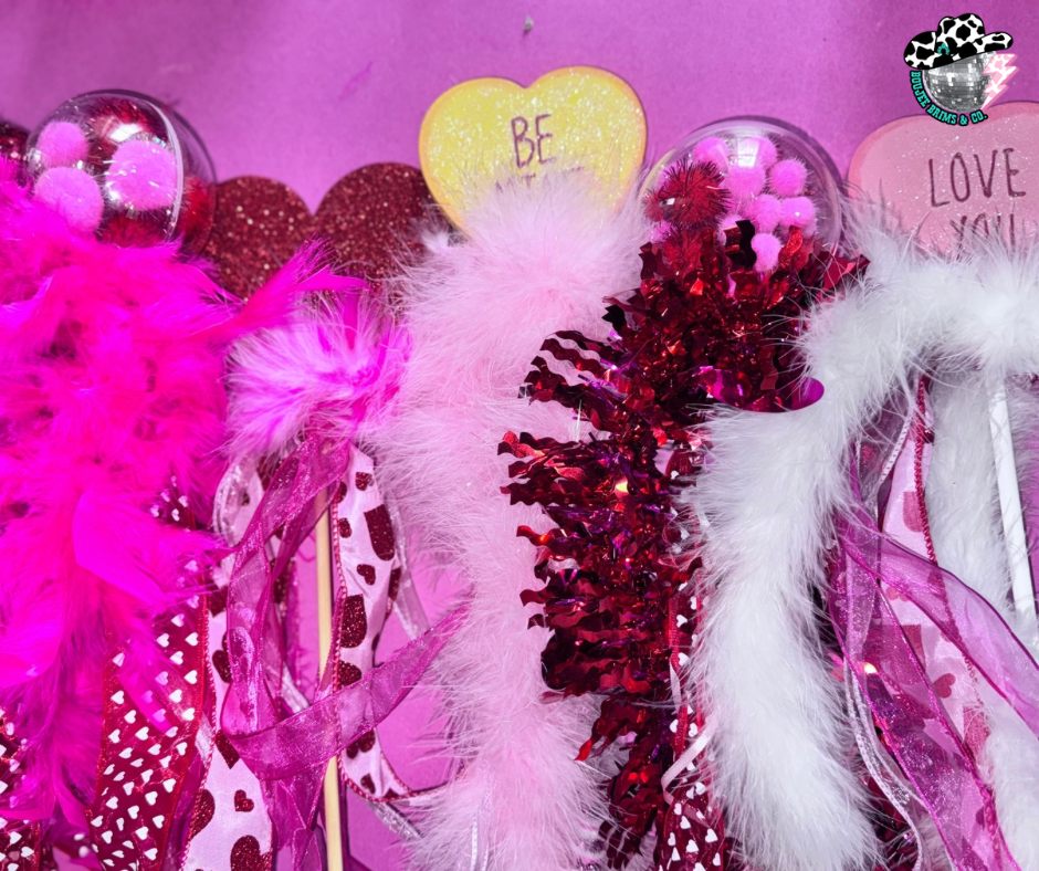 Valentine’s day wands