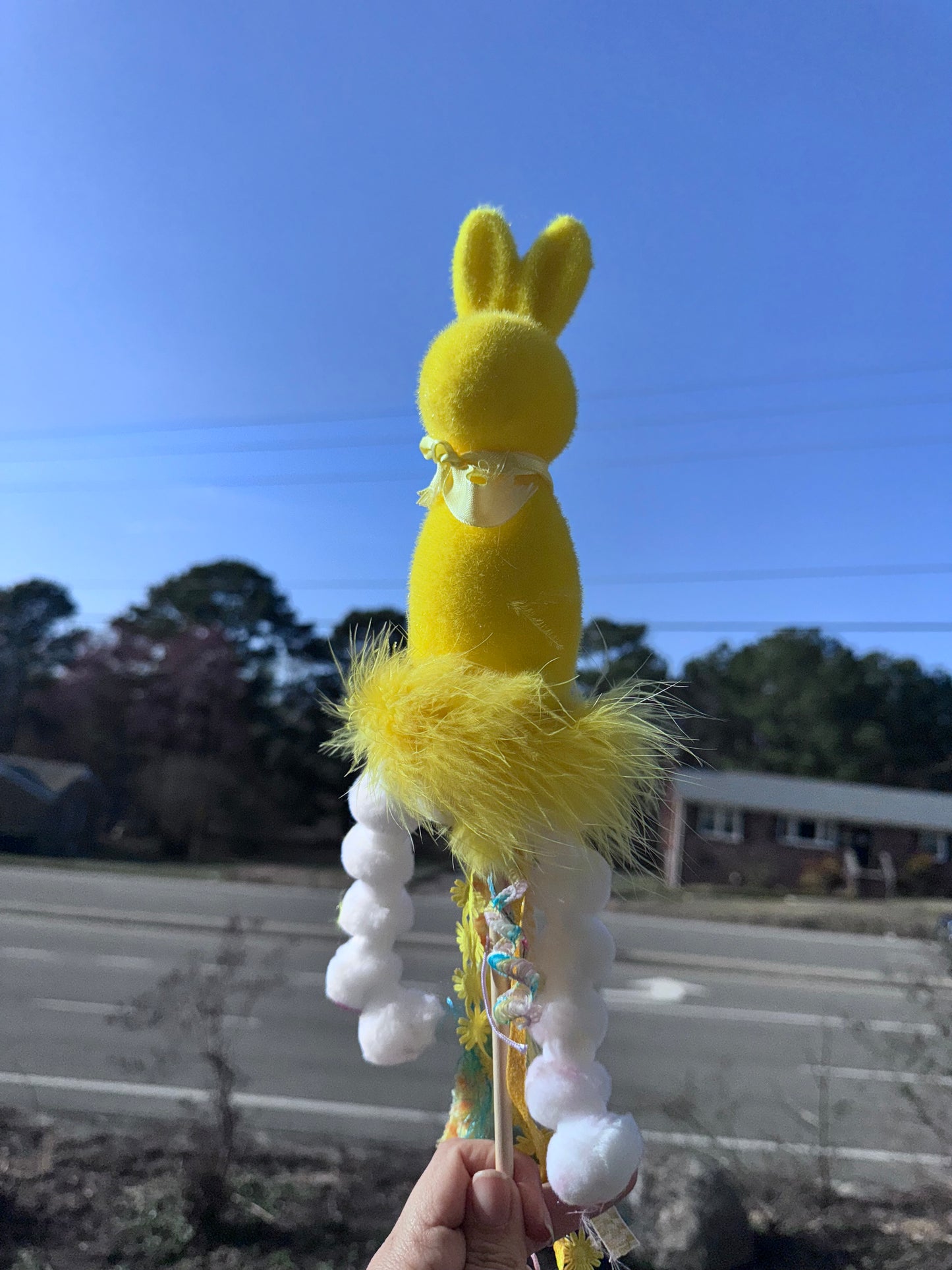 Hop Little Bunny - Yellow Wand