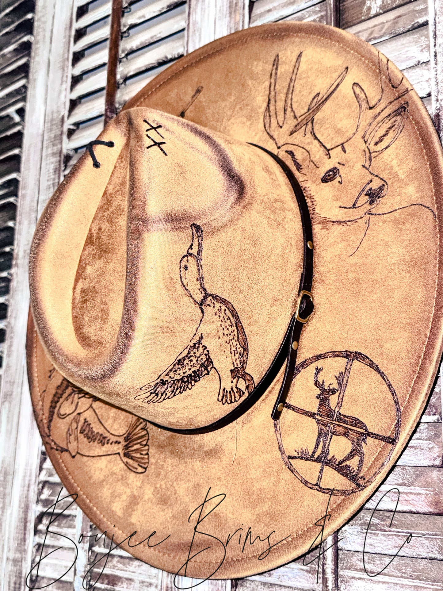 Huntin , Fishin, Loving everyday. Adult adj hat