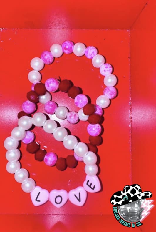 Children’s/small adult Bracelet stack (6in )
