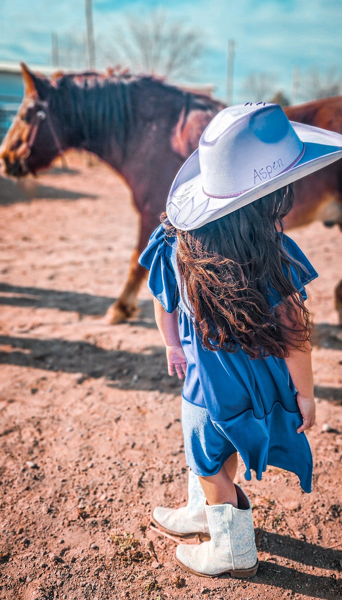 Cowboy Hats (Adult Adj Brim) Includes Burning, Stitch at top, Sunflower & Name.