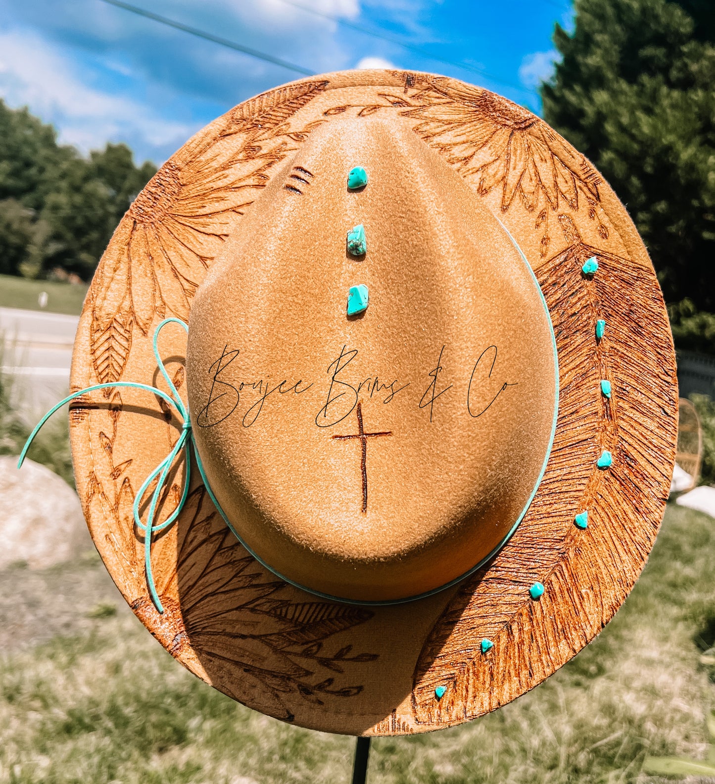 Add on - turquoise stones