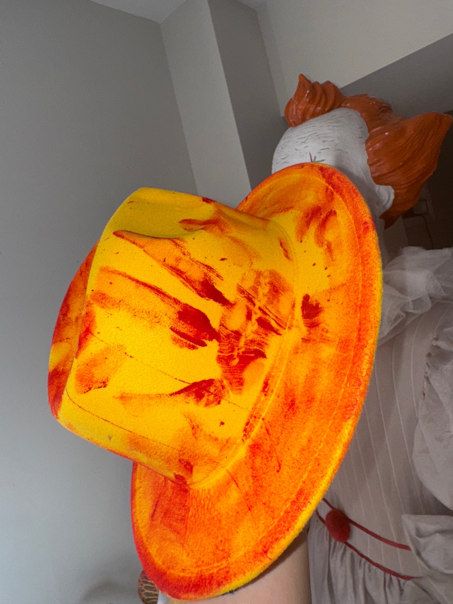 Childrens hat - we all float down here