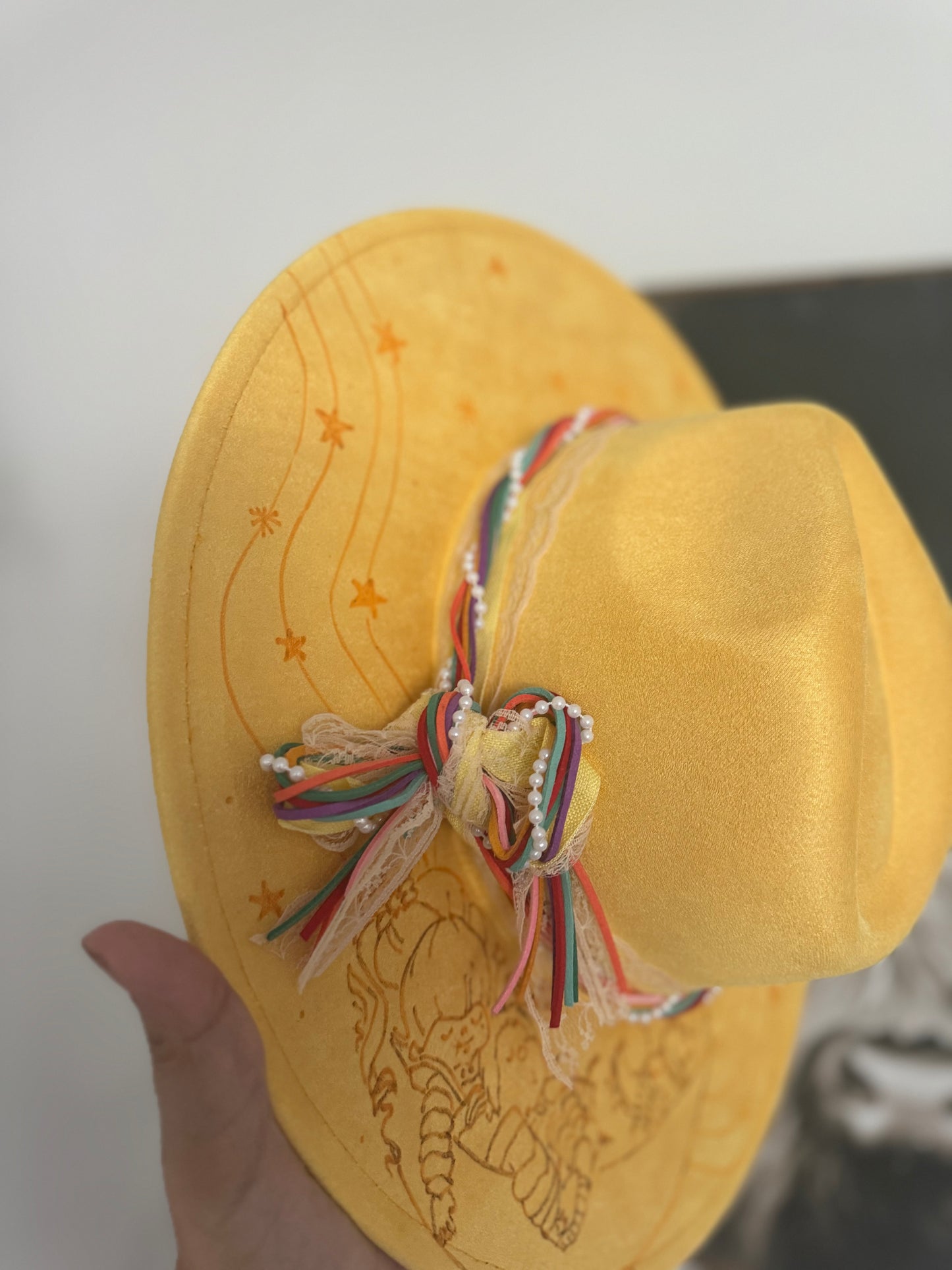Rainbow brite hat