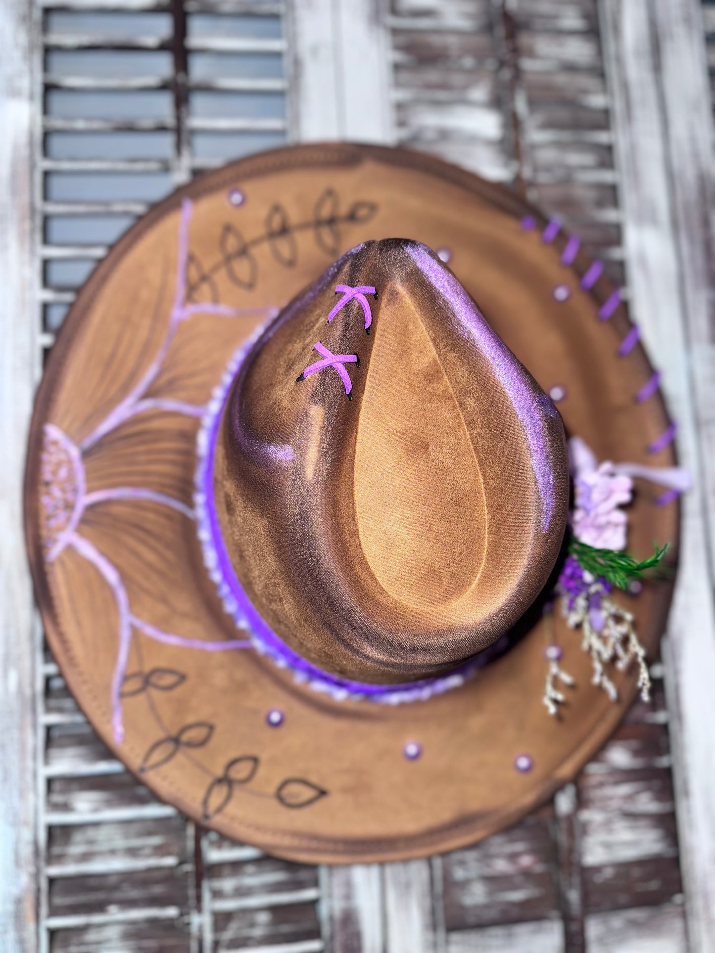 Purple passion - adult adj brim