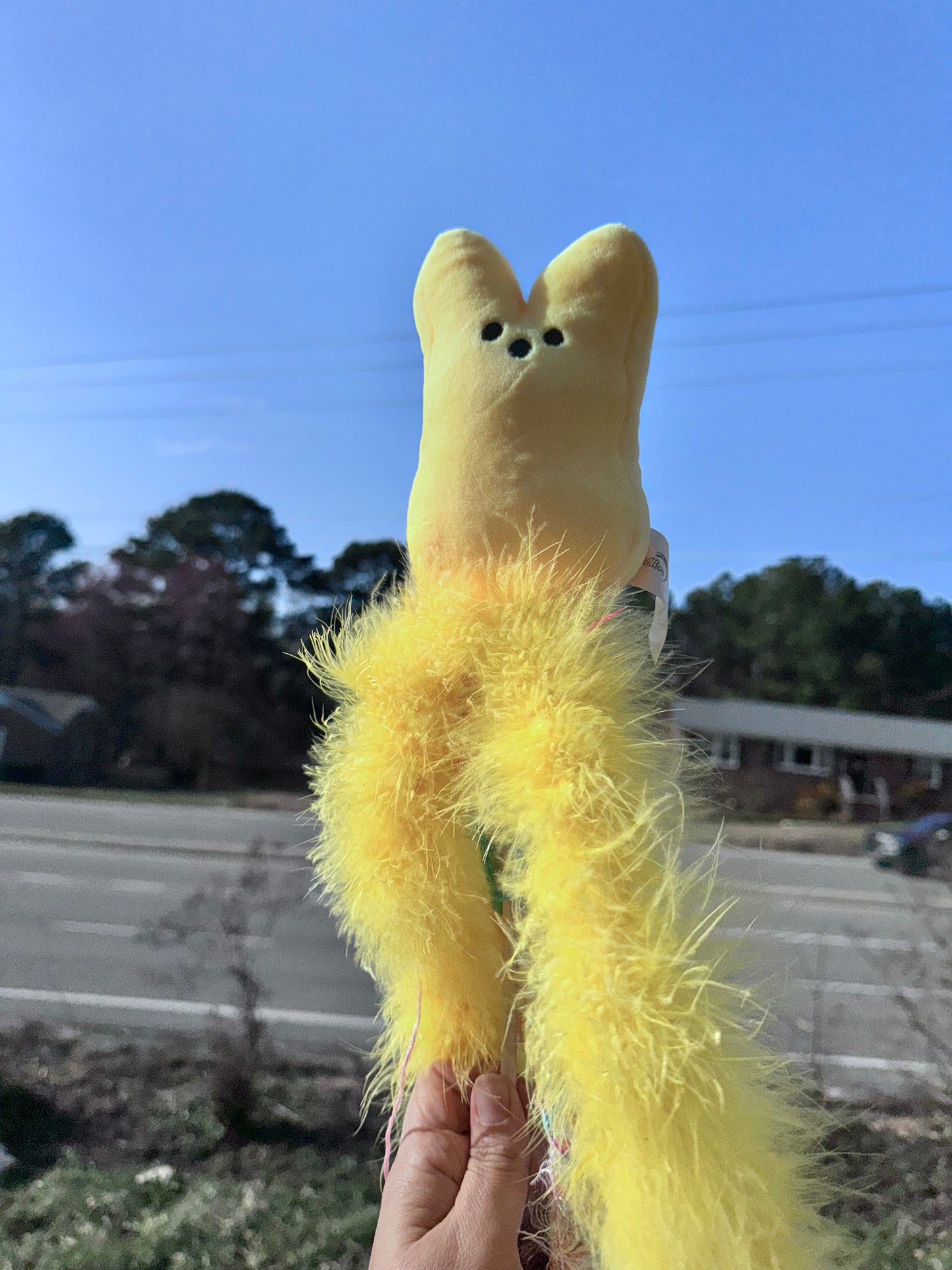 Yellow Peep Wand