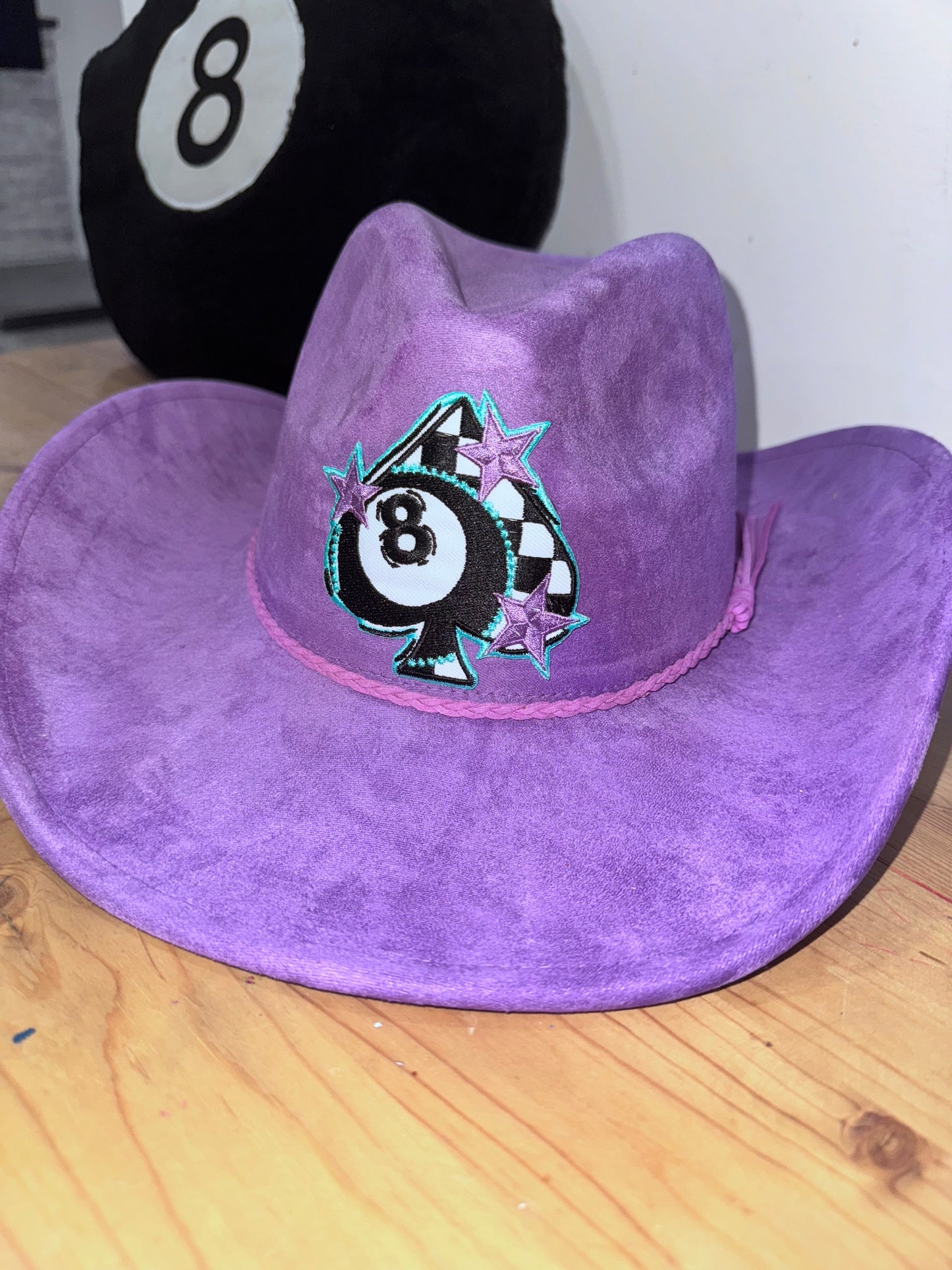 Adult trucker patch cowgirl hat.