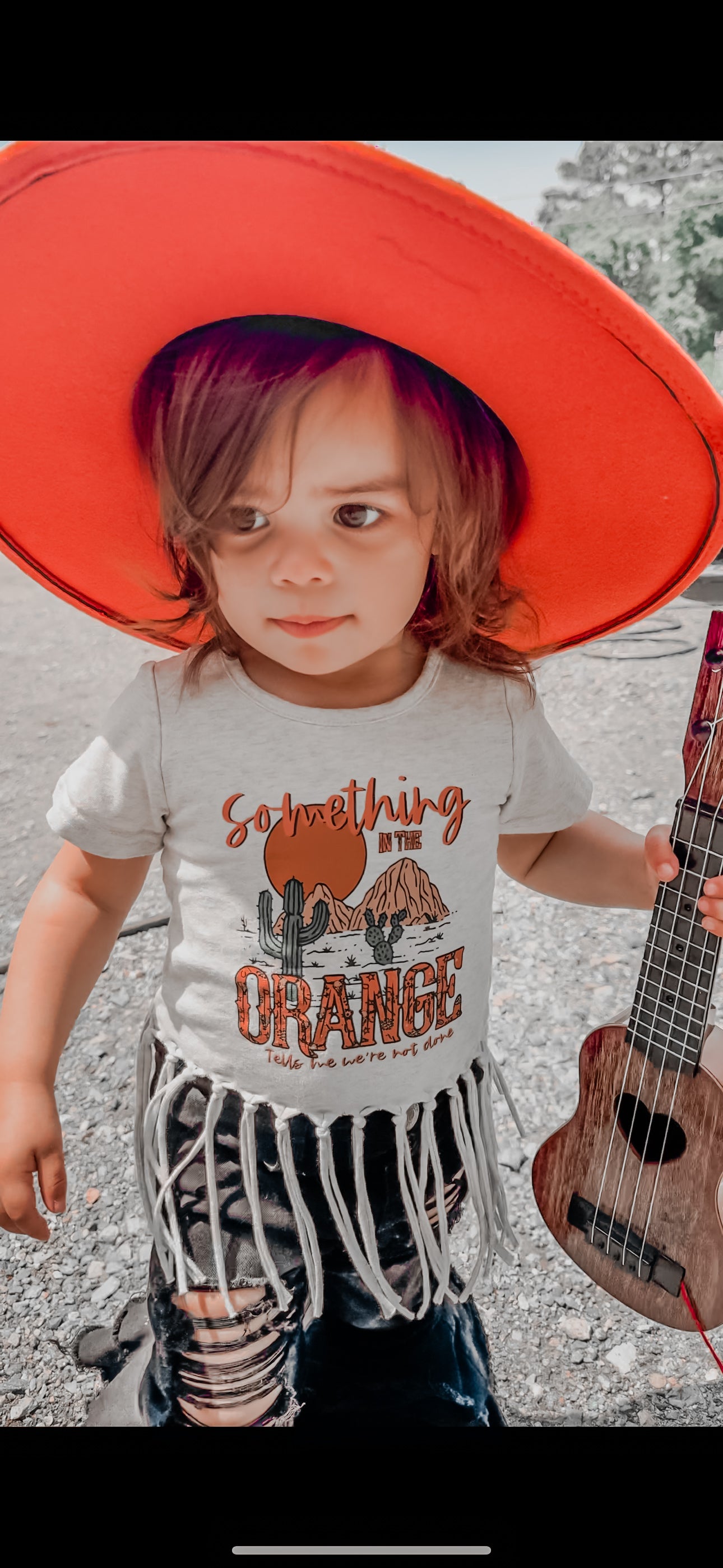 Something in the Orange Extra Wide Brim 3.75"
