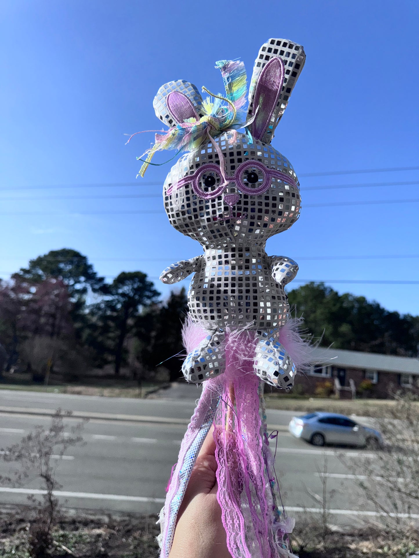 Disco Bunny Wand
