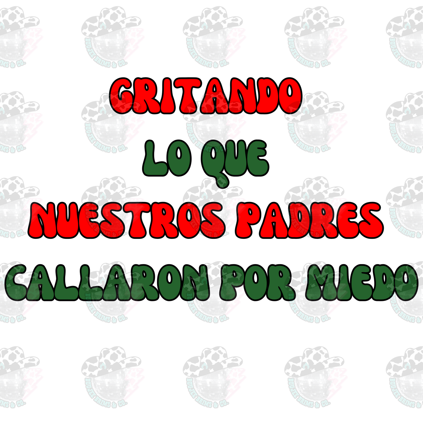 Gritando lo que nuestros padres callaron por miedo png