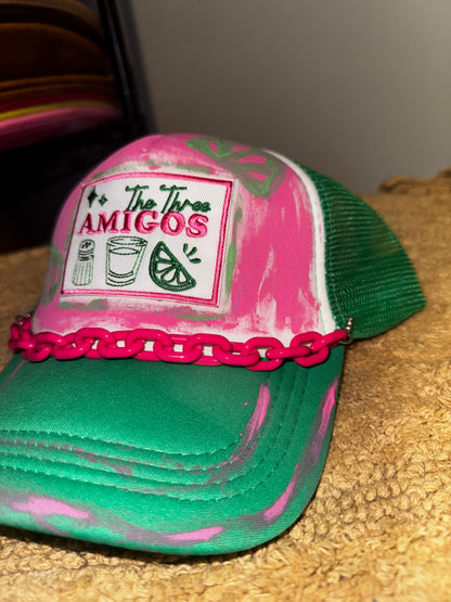 The three amigos womens trucker hat