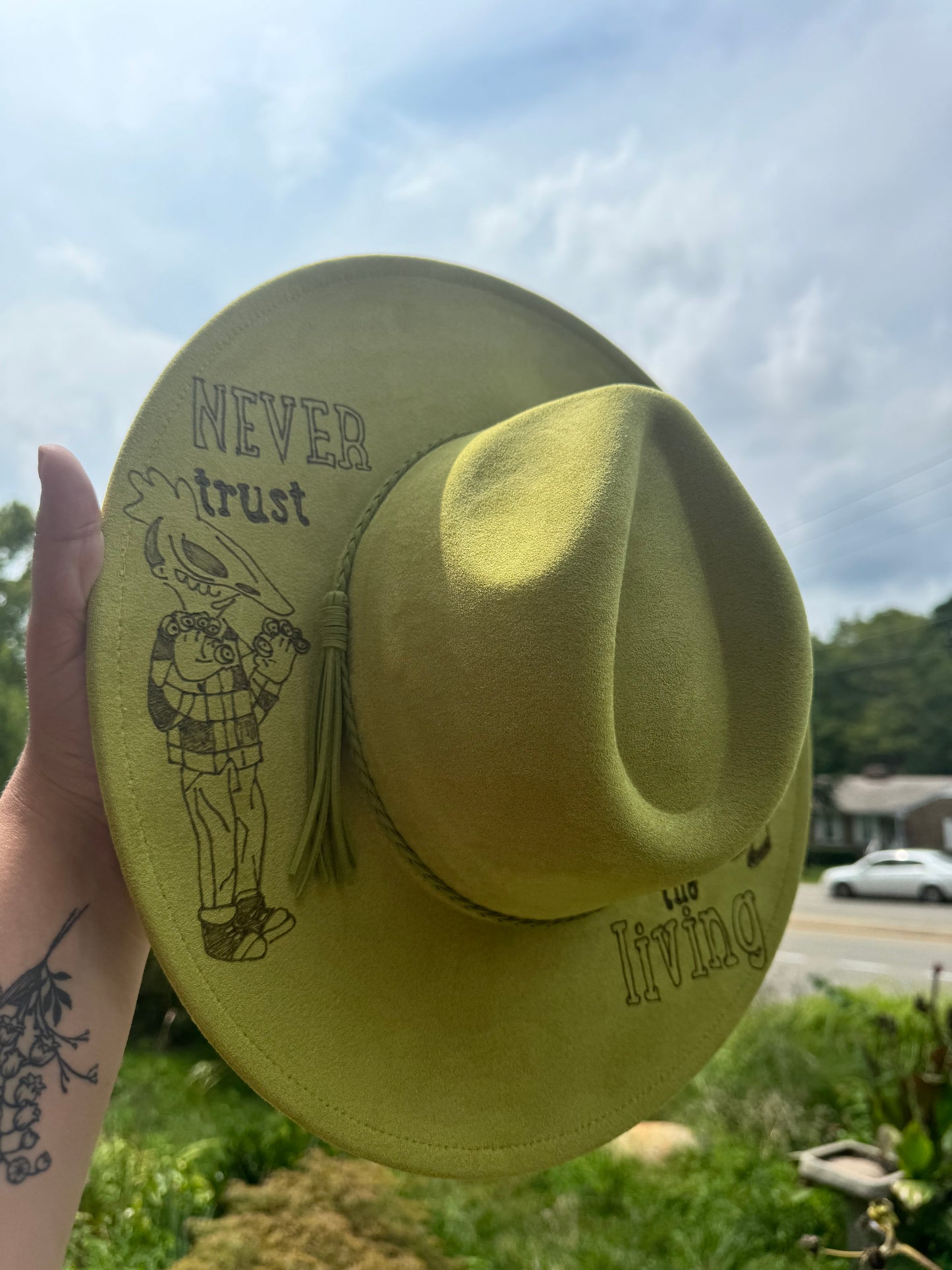 Never trust the living