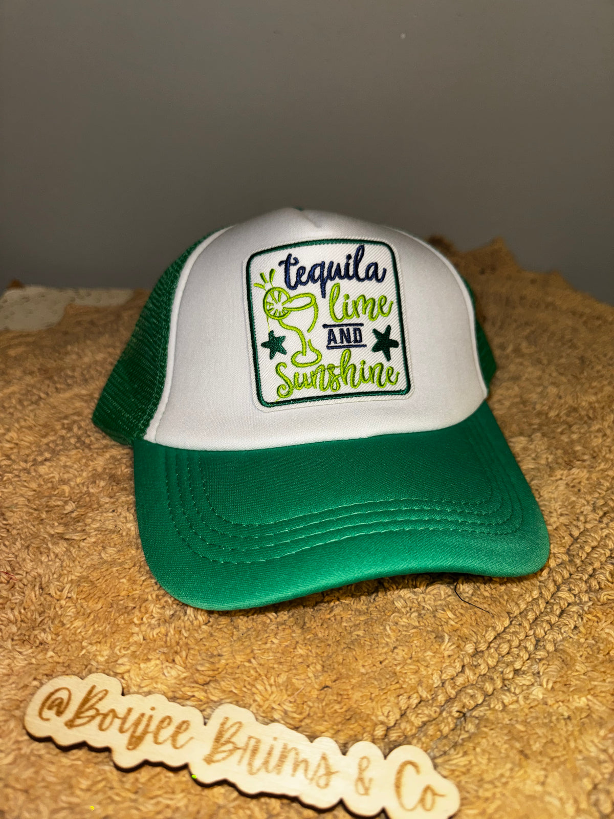 Tequila,lime & sunshine trucker hat unisex