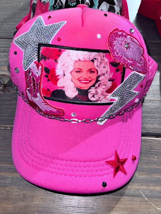 Dolly adult rts trucker hat.