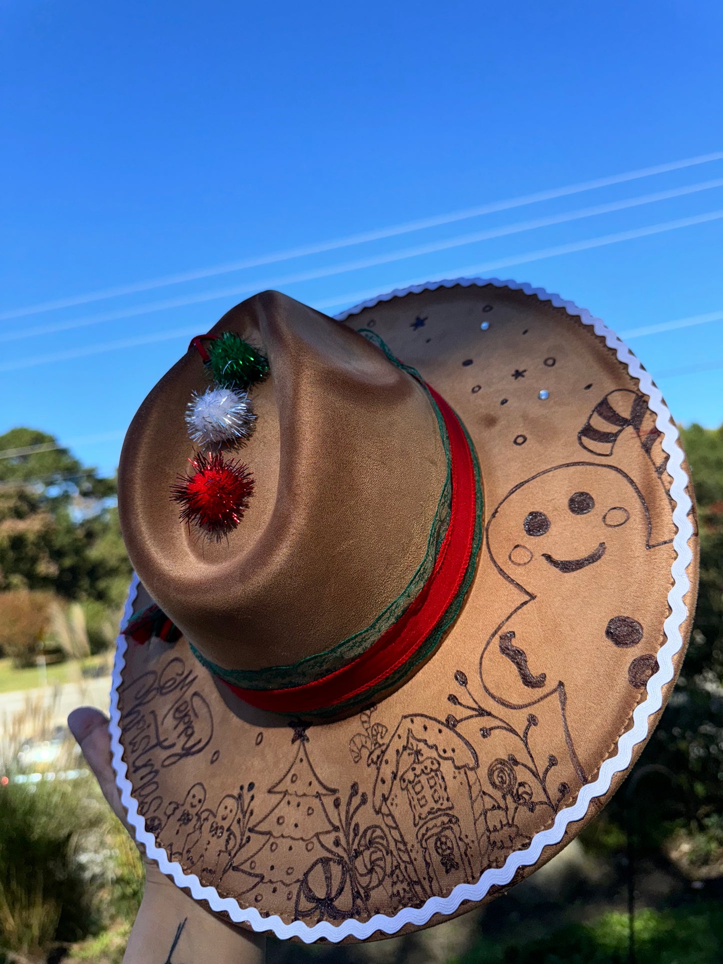 Gingerbread hat