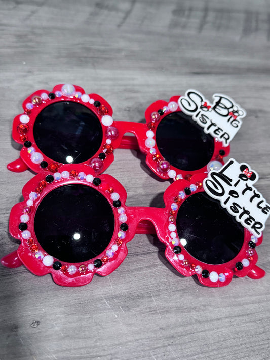 Sibling minnie mouse set of sunnies