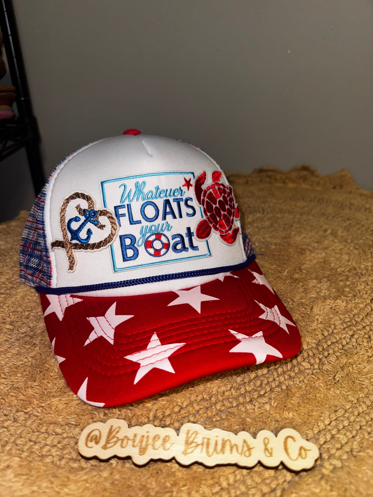 Whatever floats your boat trucker hat