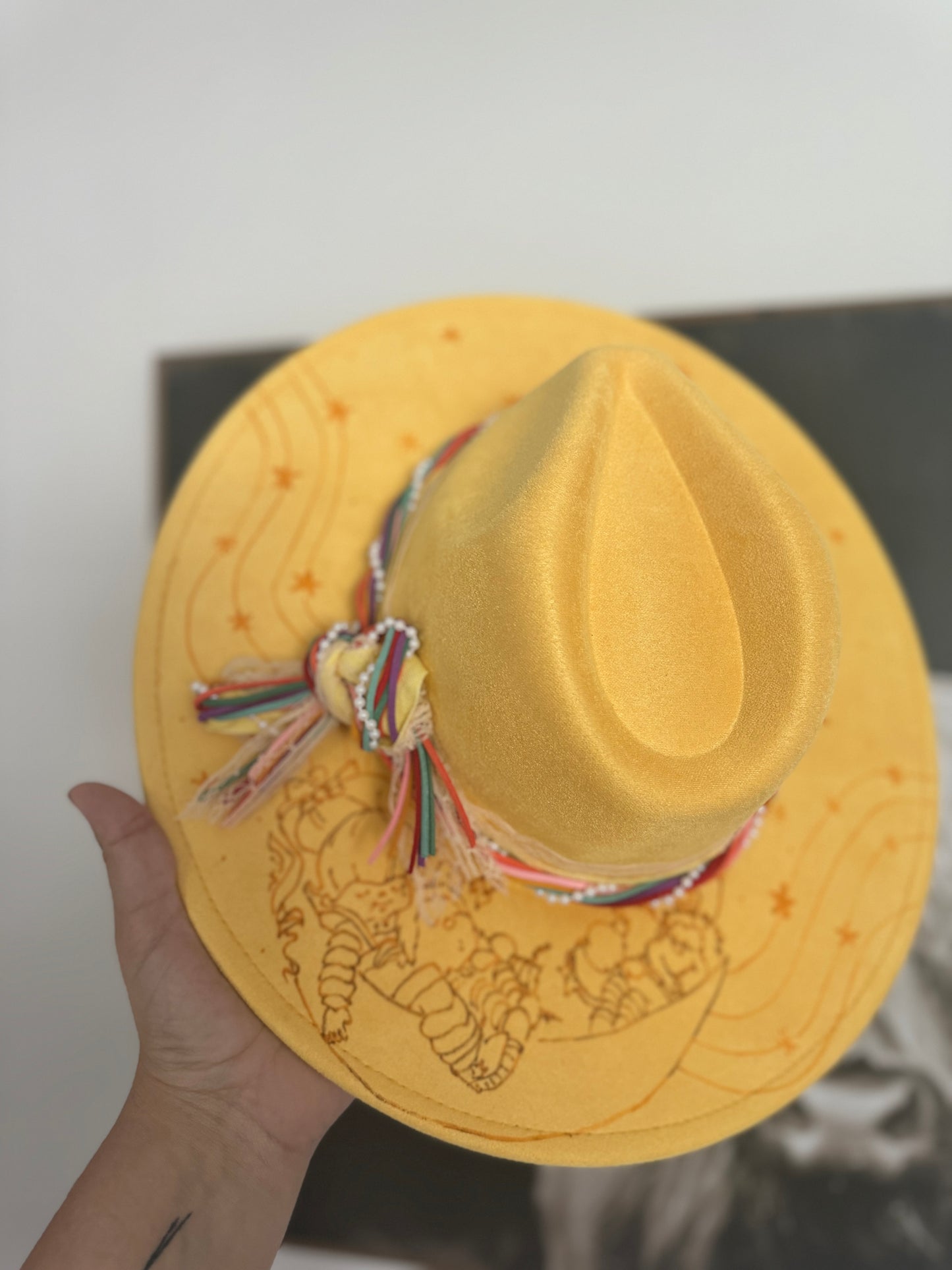 Rainbow brite hat