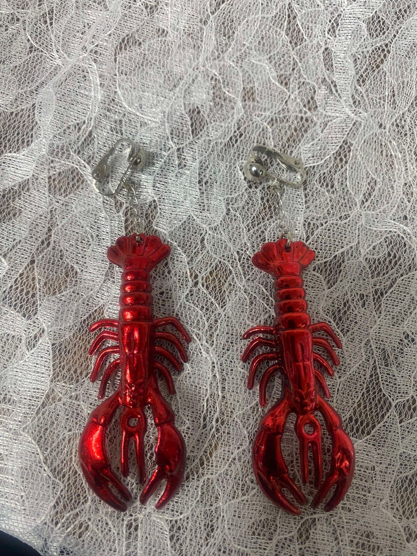 Lobster and Crab Earring