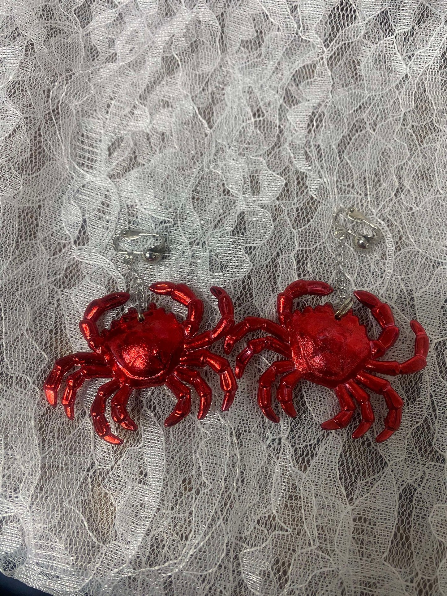 Lobster and Crab Earring