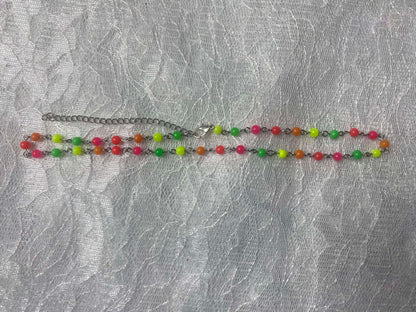 Rainbow Neon Necklace