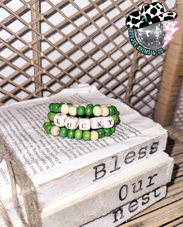 Lucky Toddler Bracelet Stack - 5.5"