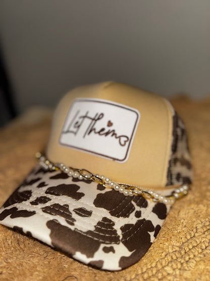 Let them womens trucker hat