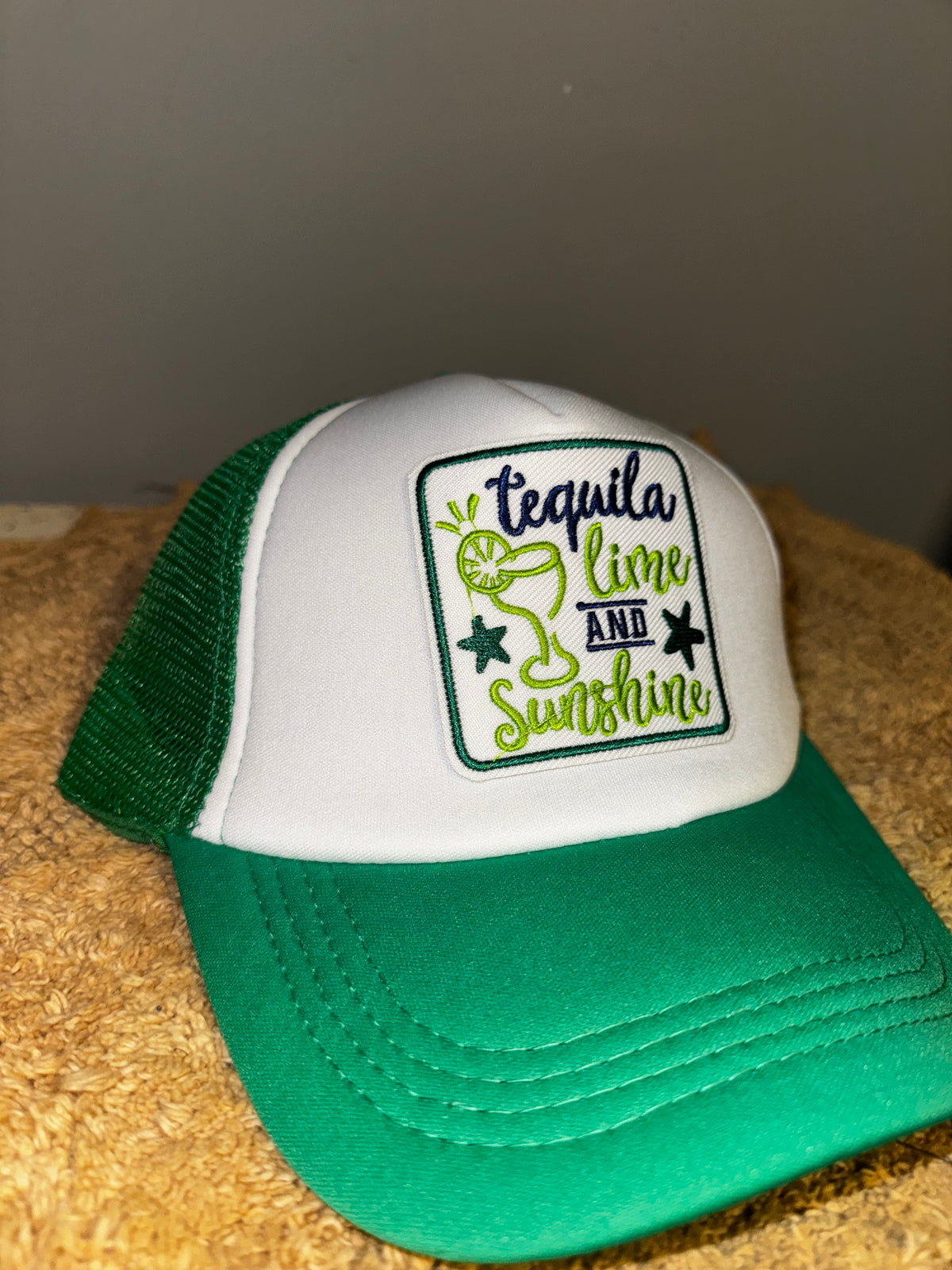 Tequila,lime & sunshine trucker hat unisex