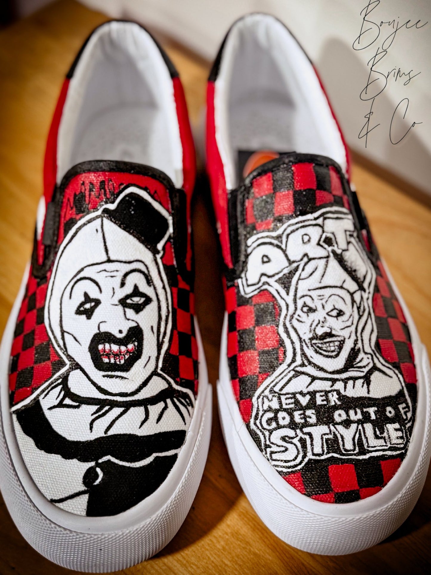 Custom Handpainted Shoes (READ LISTING)