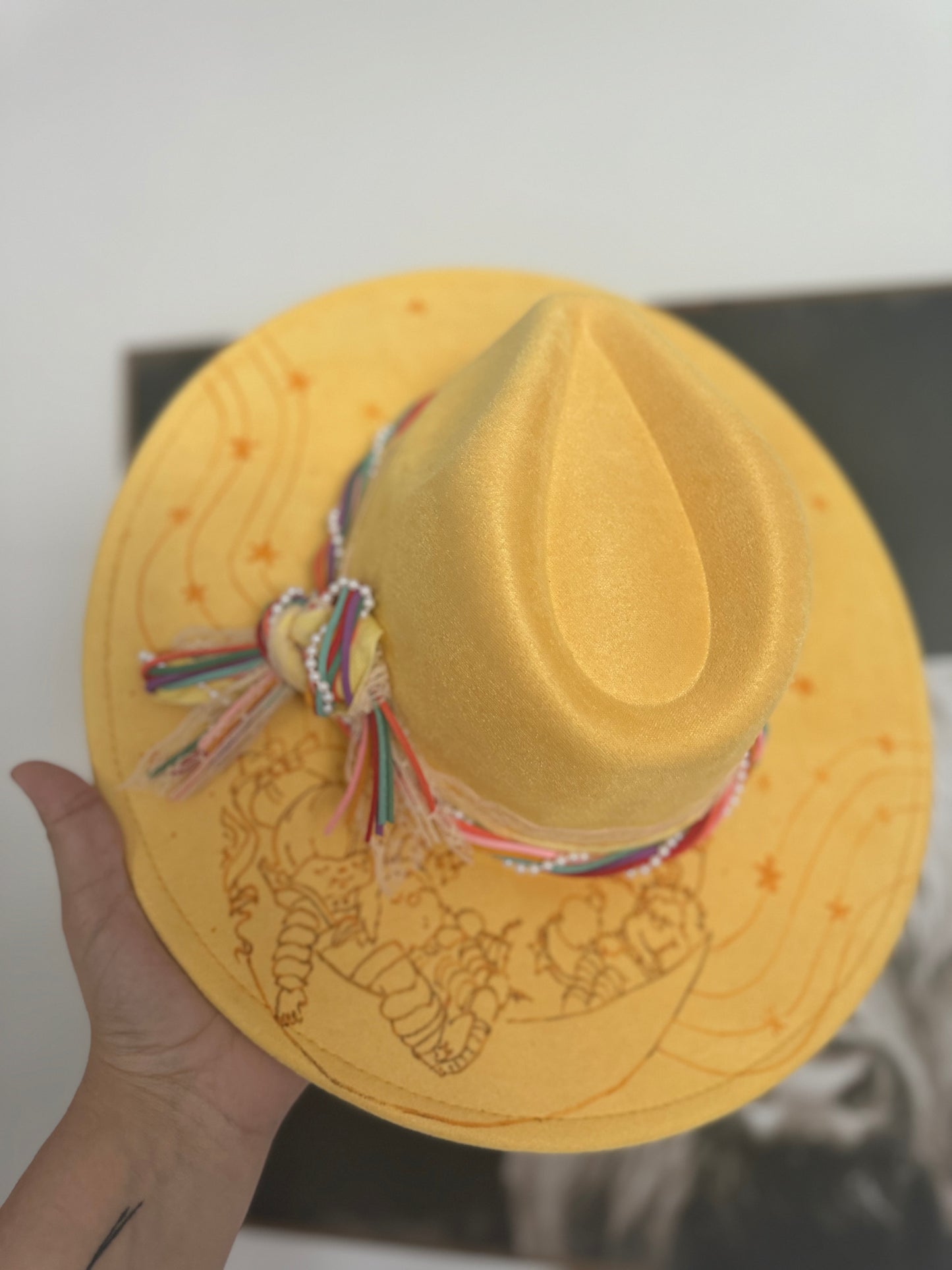 Rainbow brite hat