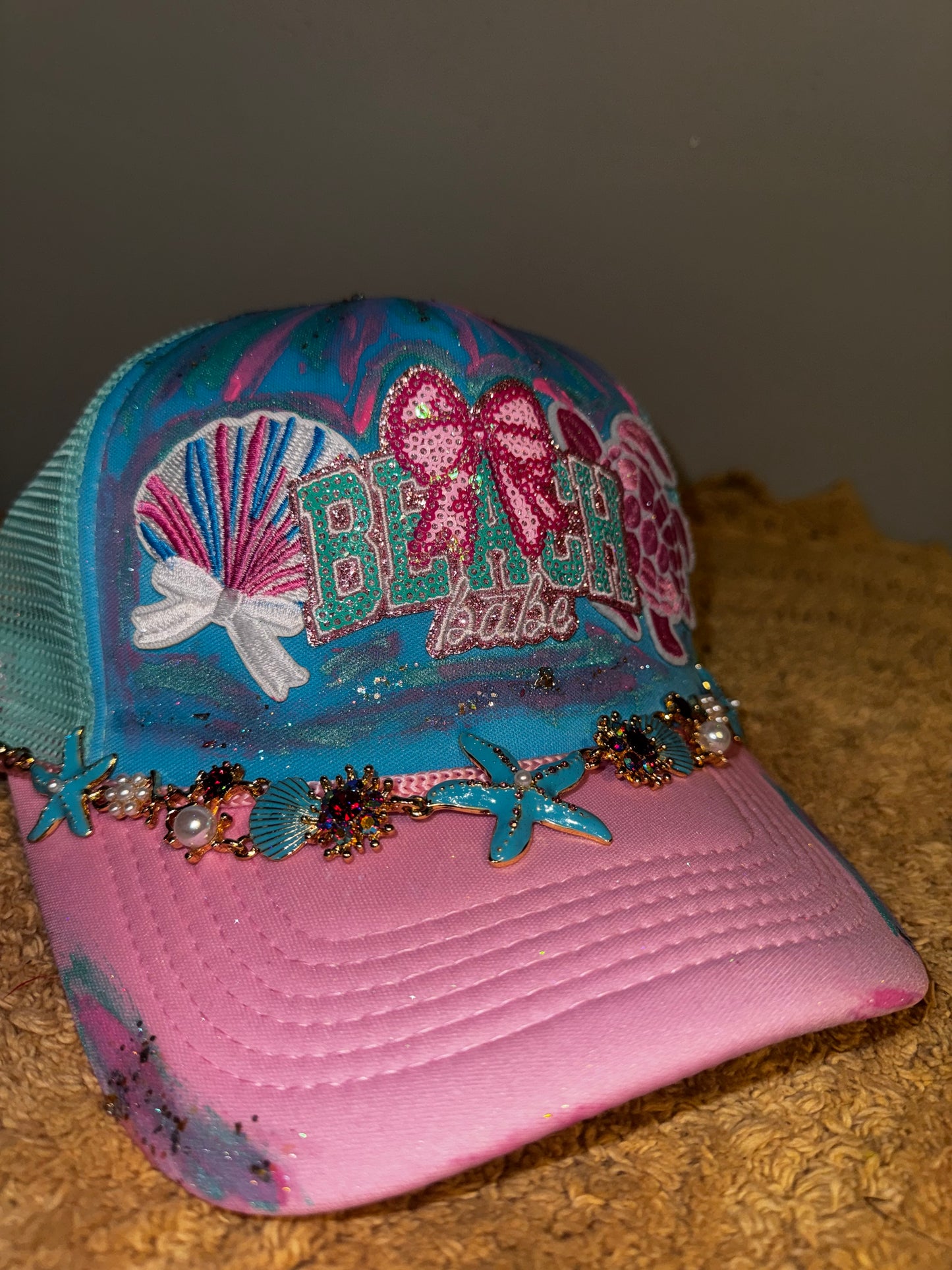 Beach babe OTT womens trucker hat