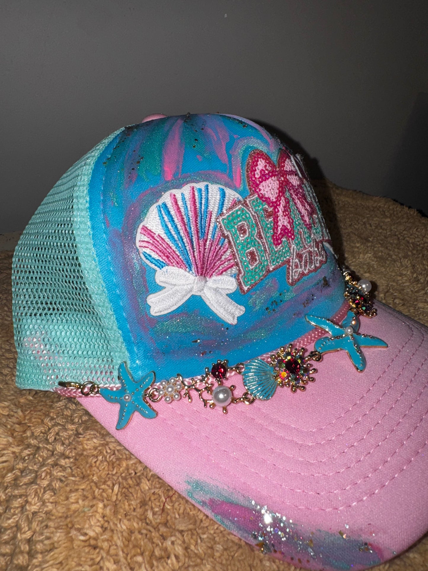 Beach babe OTT womens trucker hat