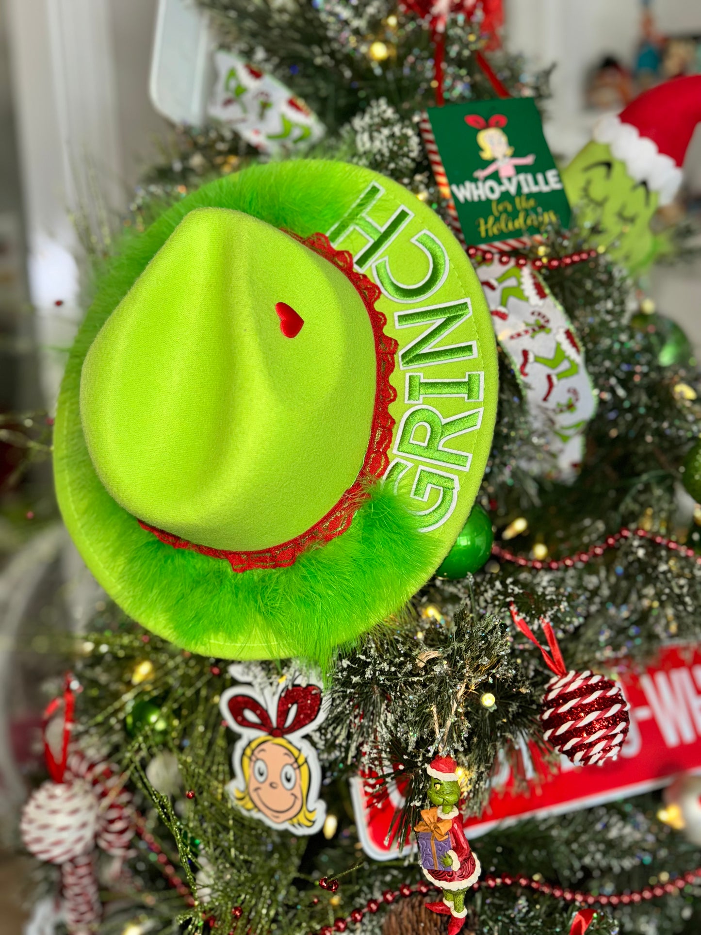 Green One - adult wide brim