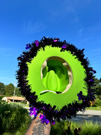 Batty Rim Beetlejuice Hat