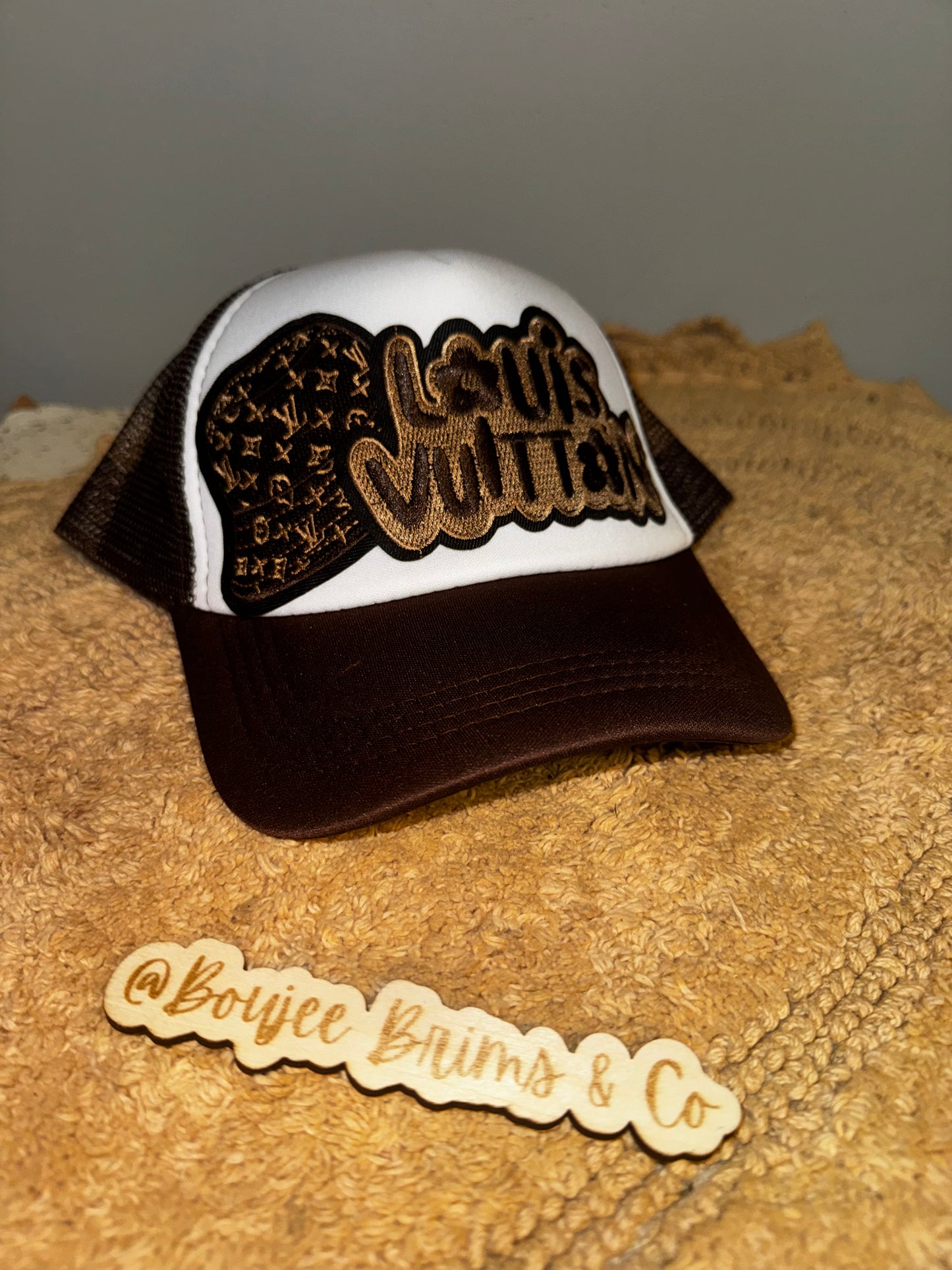 Womens Boujee trucker hat