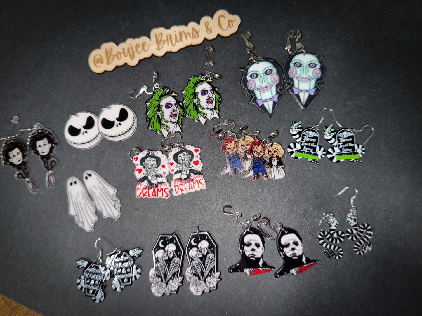 Small earrings