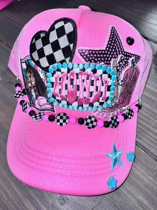 Howdy adult rts trucker hat.