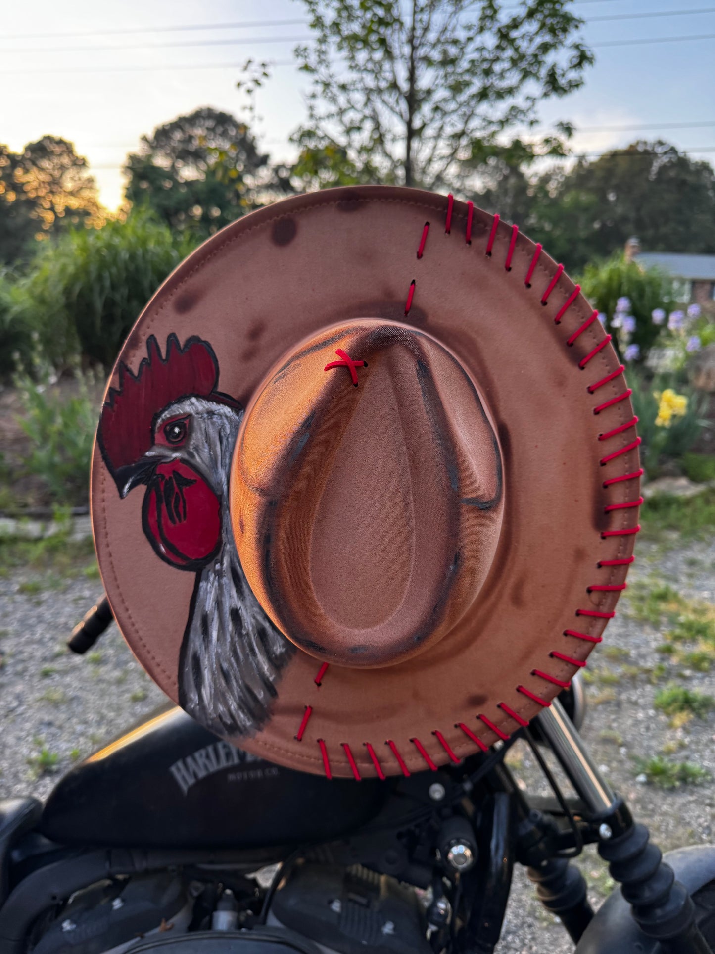 Big red- Rooster Hat