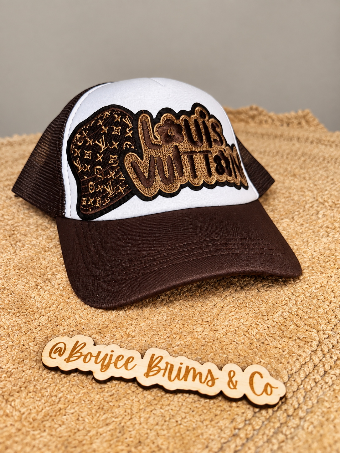 Womens Boujee trucker hat