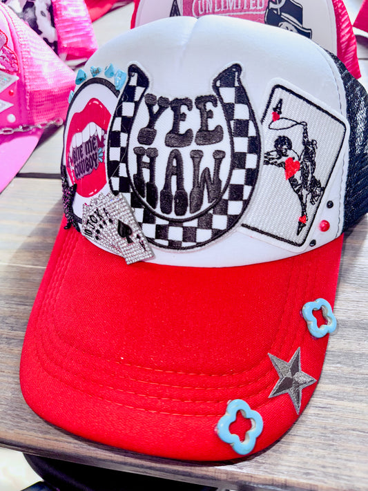 Yeehaw adult rts trucker hat.