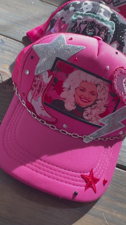 Dolly adult rts trucker hat.