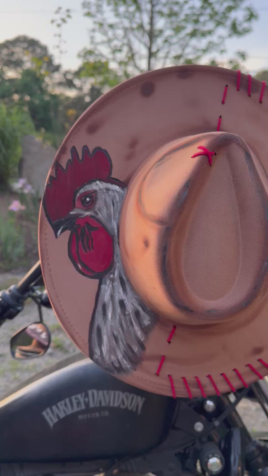 Big red- Rooster Hat