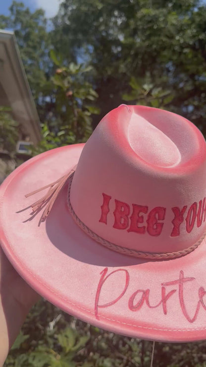 I beg your Parton adult adj brim hat